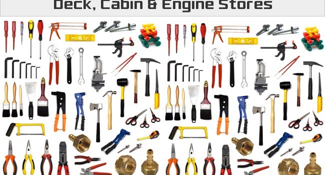 Deck, Cabin & Engine Stores